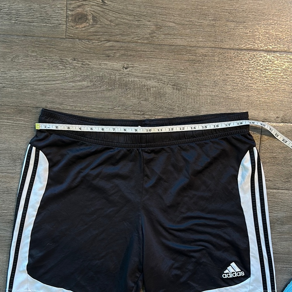 Adidas Black and White Athletic Shorts - Picture 4 of 5